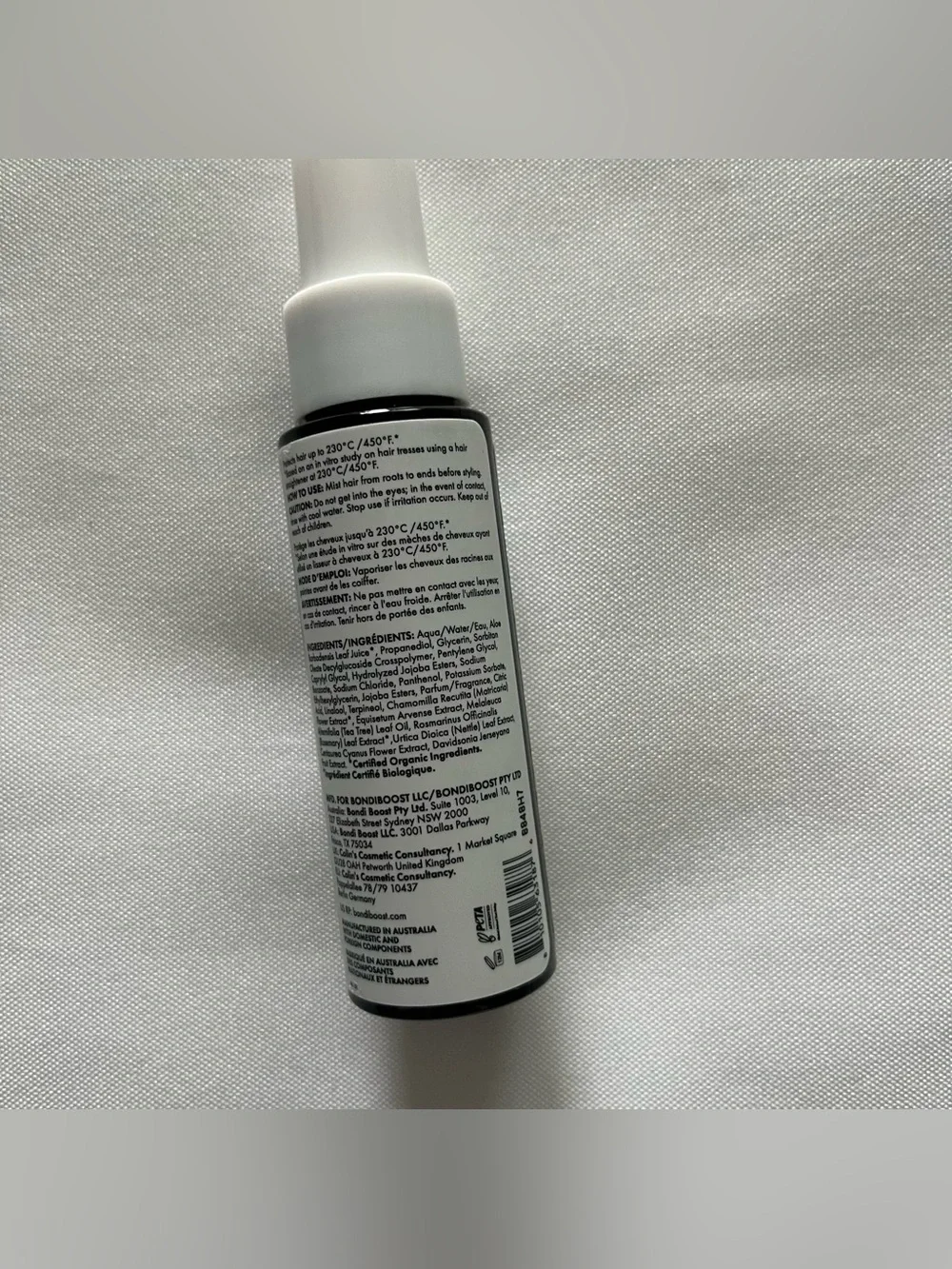 Bondi Boost HG Heat Protect Vegan & Cruelty Free Spray Mini Size 1.69 Fl Oz NWT